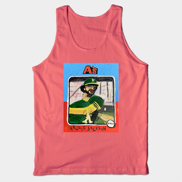 Reggie Jackson Tank Top by ElSantosWorld